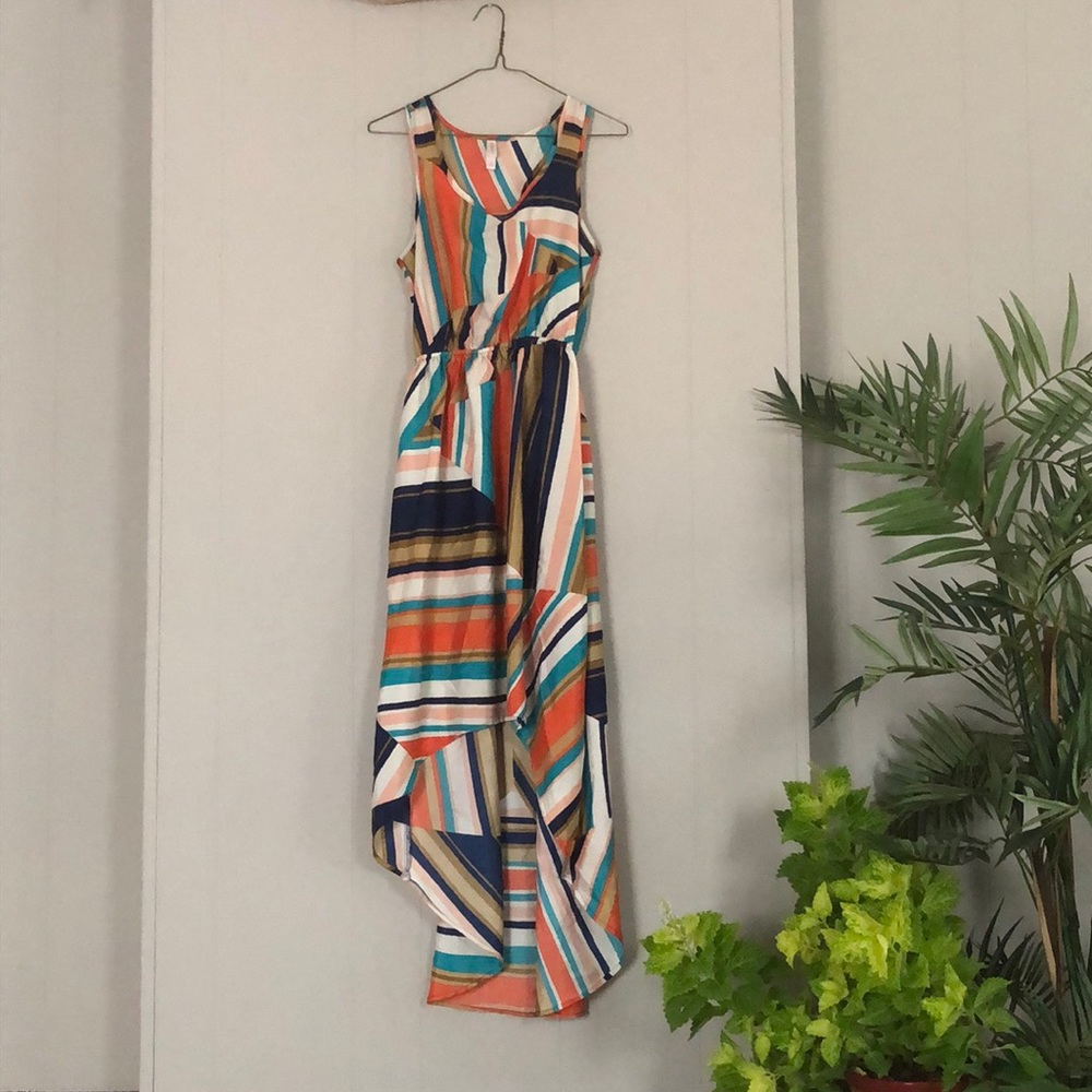 Bohemian hi-lo dress